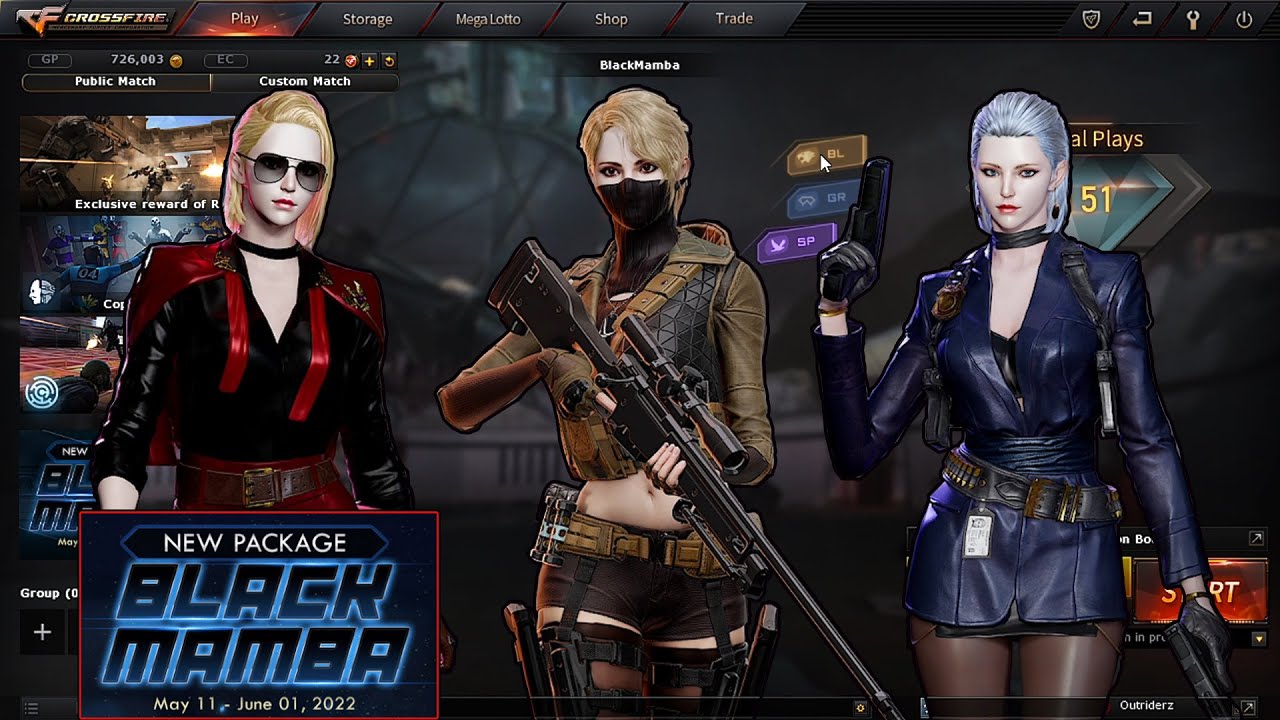 CFPH: Buying New VIP Character - "Black Mamba" with Review - OUT_MISUMI.