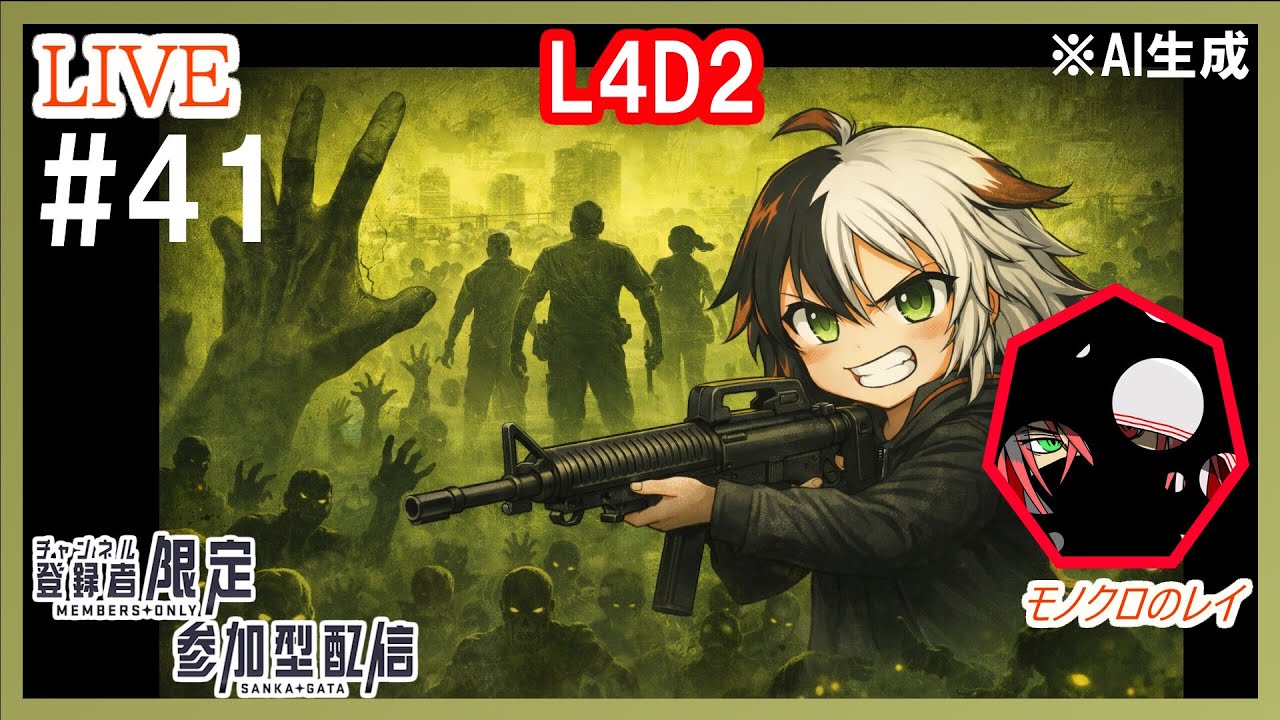 [Left 4 Dead 2] #41_ キーマウ挑戦!!