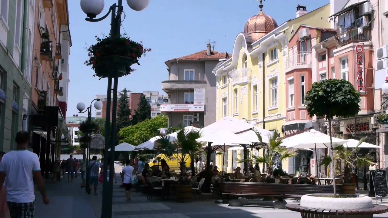 Burgas, beautiful Black Sea port city in Bulgaria.