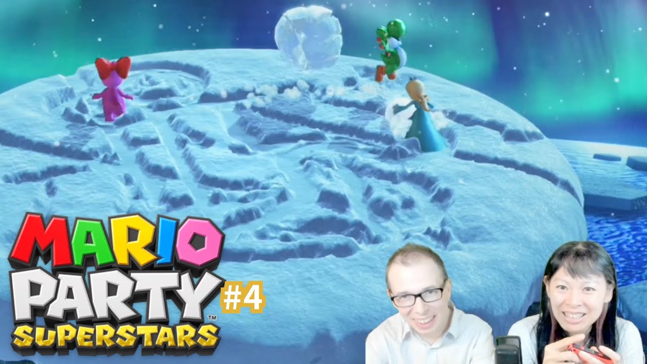 Marathon Duels 🤣 à la montagne aux mini-jeux 🏔 Mario Party Superstars Let's play 4 en couple