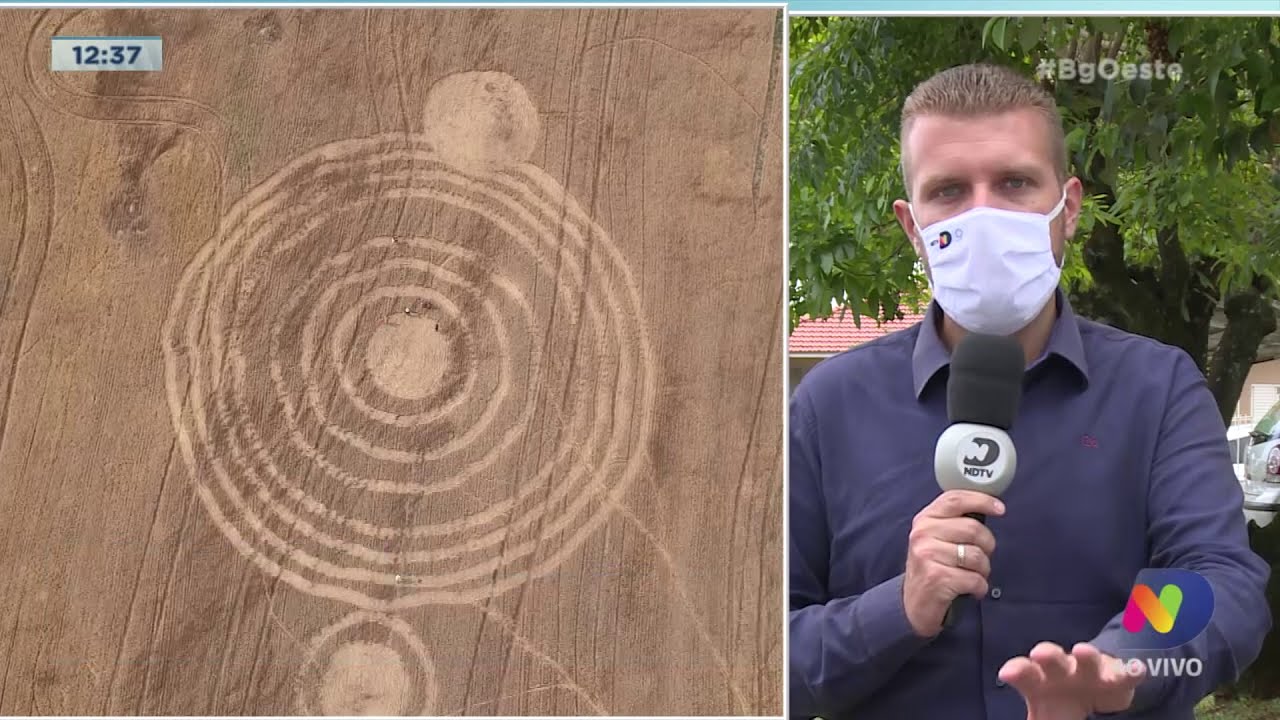 C&iacute;rculos misteriosos: Agroglifos voltam a aparecer no Oeste, agora em Entre Rios