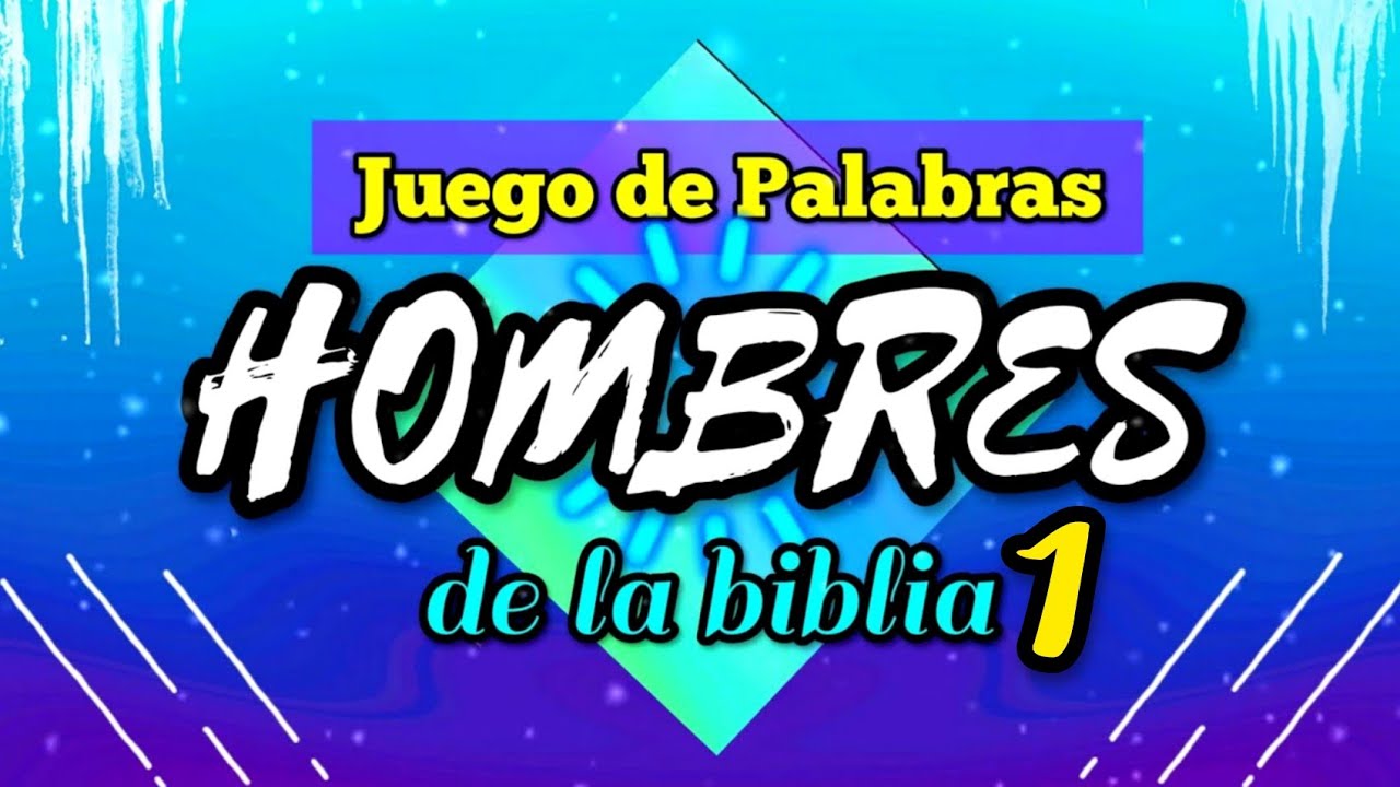 HOMBRES De La BIBLIA / Juego De Palabras #1 / Test Bíblico