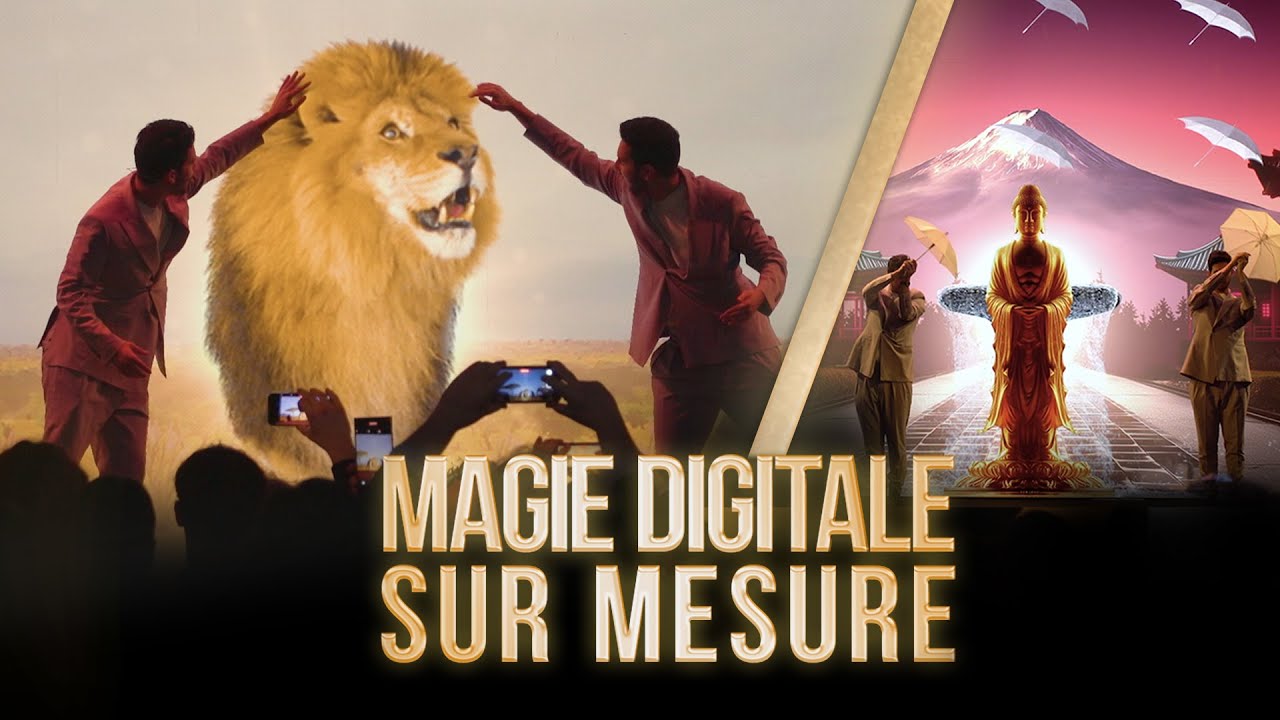 Les French Twins - Mapping Magic Show for Turisanda