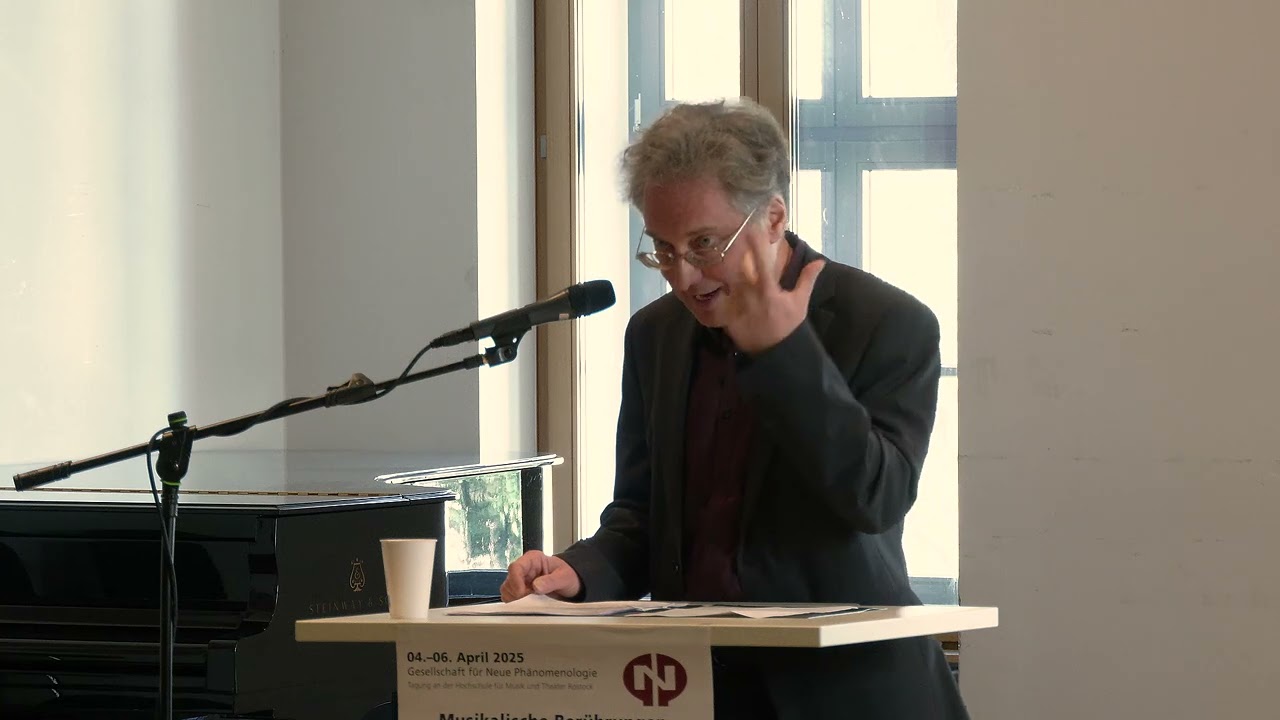 Matthias Veit - Der leibliche Kontrapost - Vortrag beim GNP-Symposion 2025
