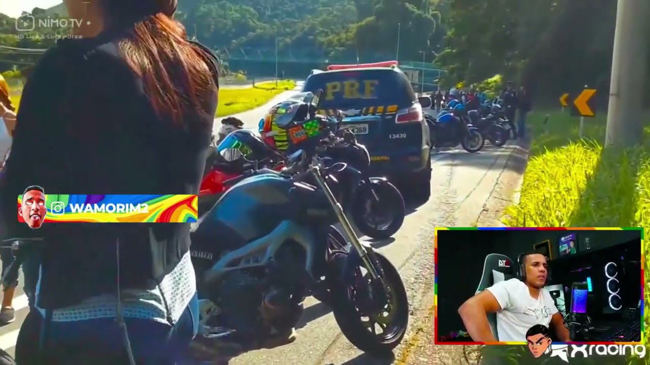 HUDSON AMORIM REAGINDO ENQUADROS DE MOTO (EP. 12)