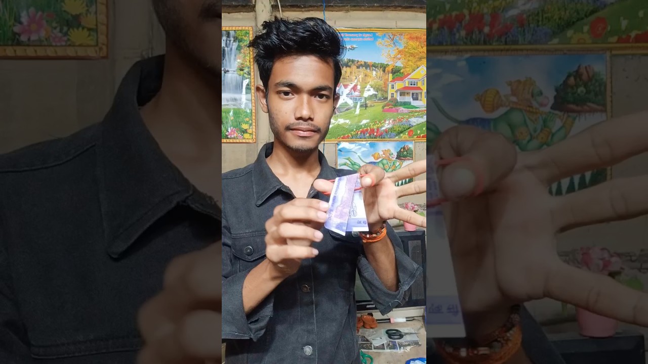 money magic Tricks #magic #moneymagic #money #tricks #ytshorts #tutorial #shortvideo #viral #shorts