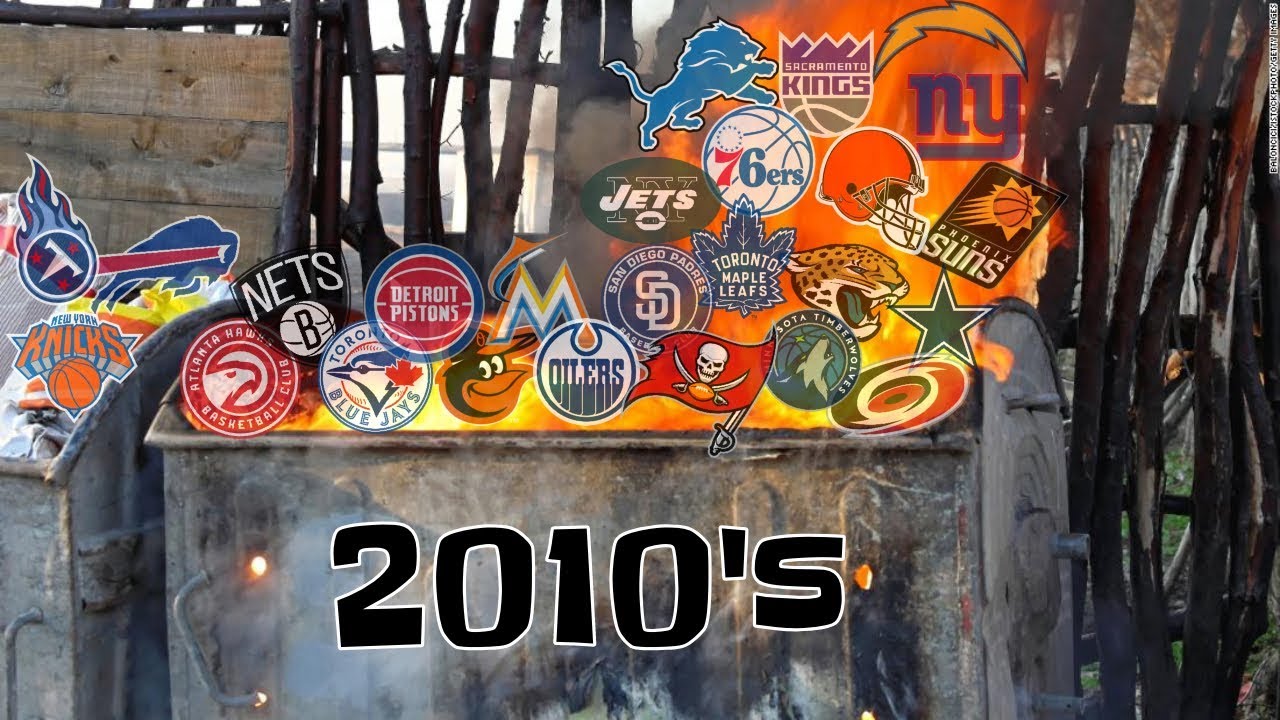10 DUMPSTER FIRE Sports Franchises of the 2010's SO FAR