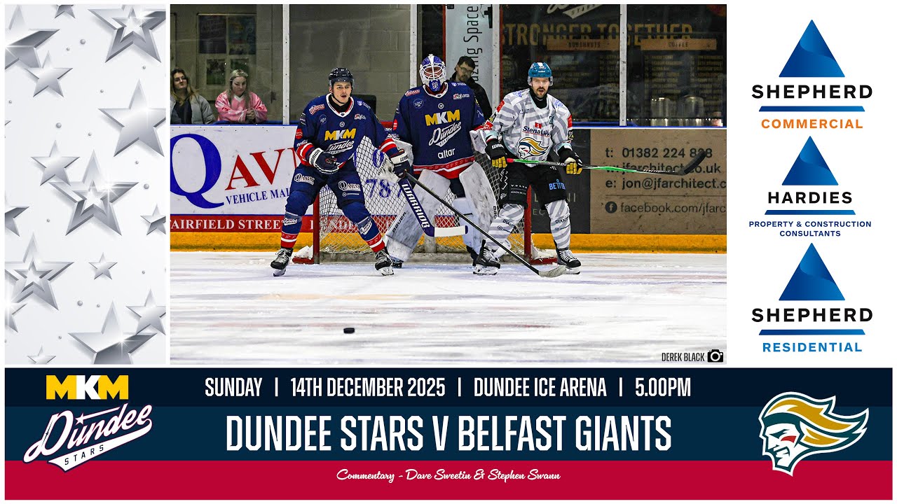 EXTENDED 4K HIGHLIGHTS | 14/12/2025 | Dundee Stars v Belfast Giants