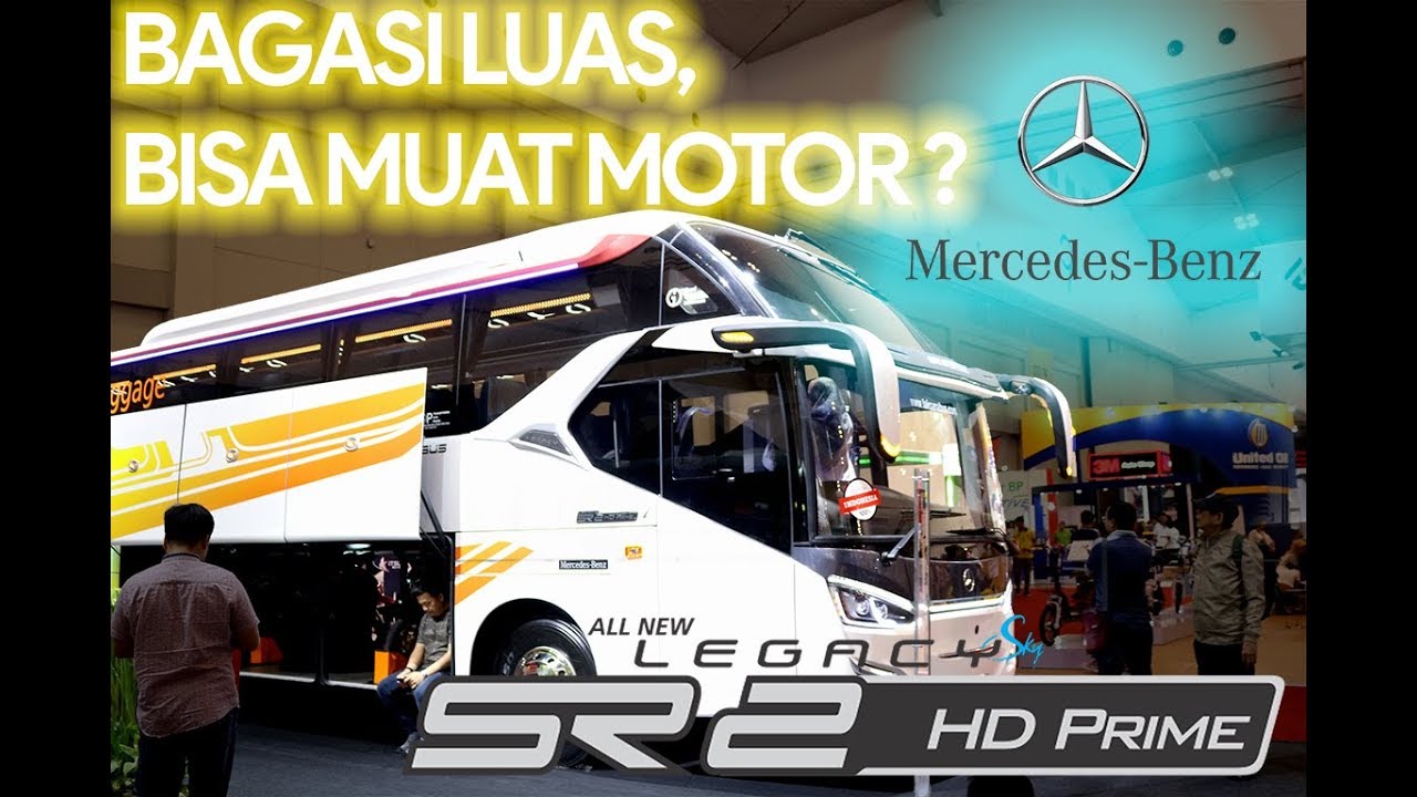 REVIEW Bus Laksana SR2 HD Prime ECE R66 Mercedes-Benz OH 1626 di GIIAS 2019