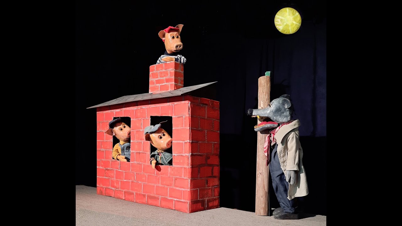 Die drei Schweinchen und der Wolf / Figurentheater Gingganz