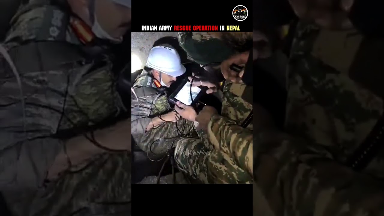Indian Army in Nepal | Rescue Operation | Nepal Flood | Nepal News | India | Nepal | #Shorts