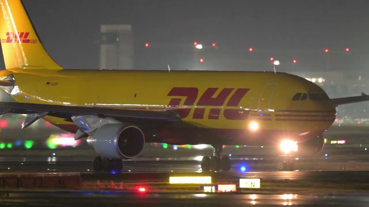 14 MINUTES of NIGHT SPOTTING at Frankfurt Airport [FRA/EDDF]