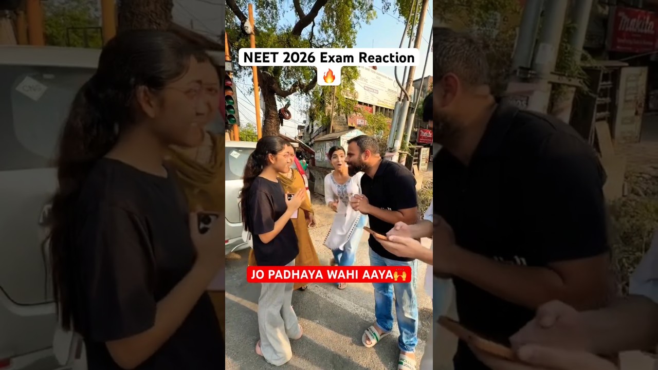 NEET 2026 Exam Reaction🔥 - #neet2026 #paperanalysis #mrsir #examreaction #pw