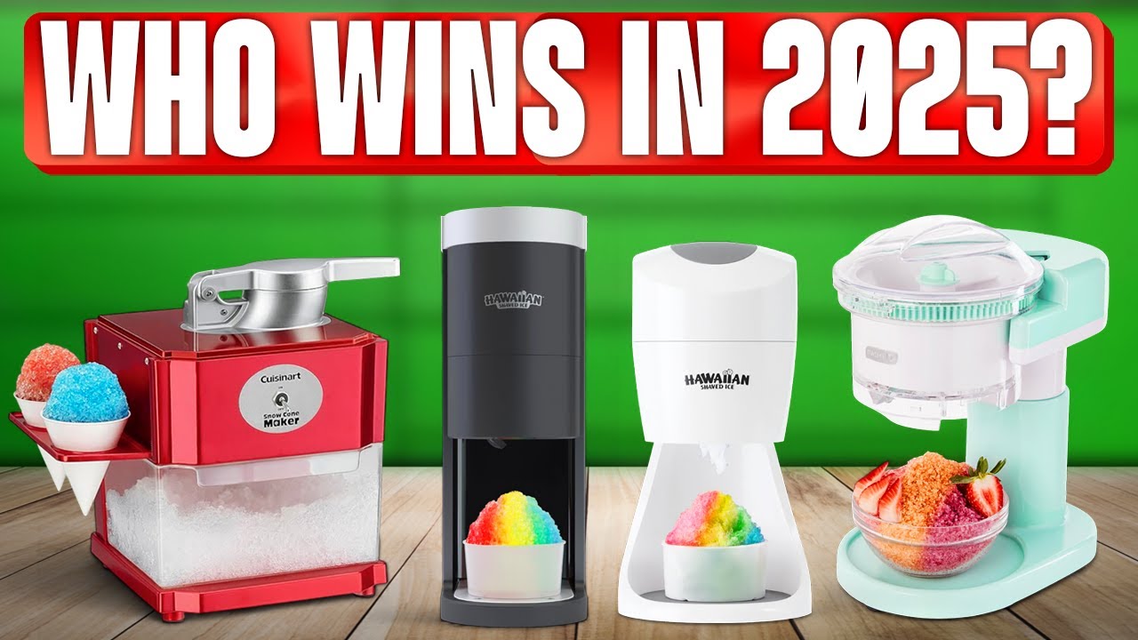 TOP 5 Best Snow Cone Machines 2025
