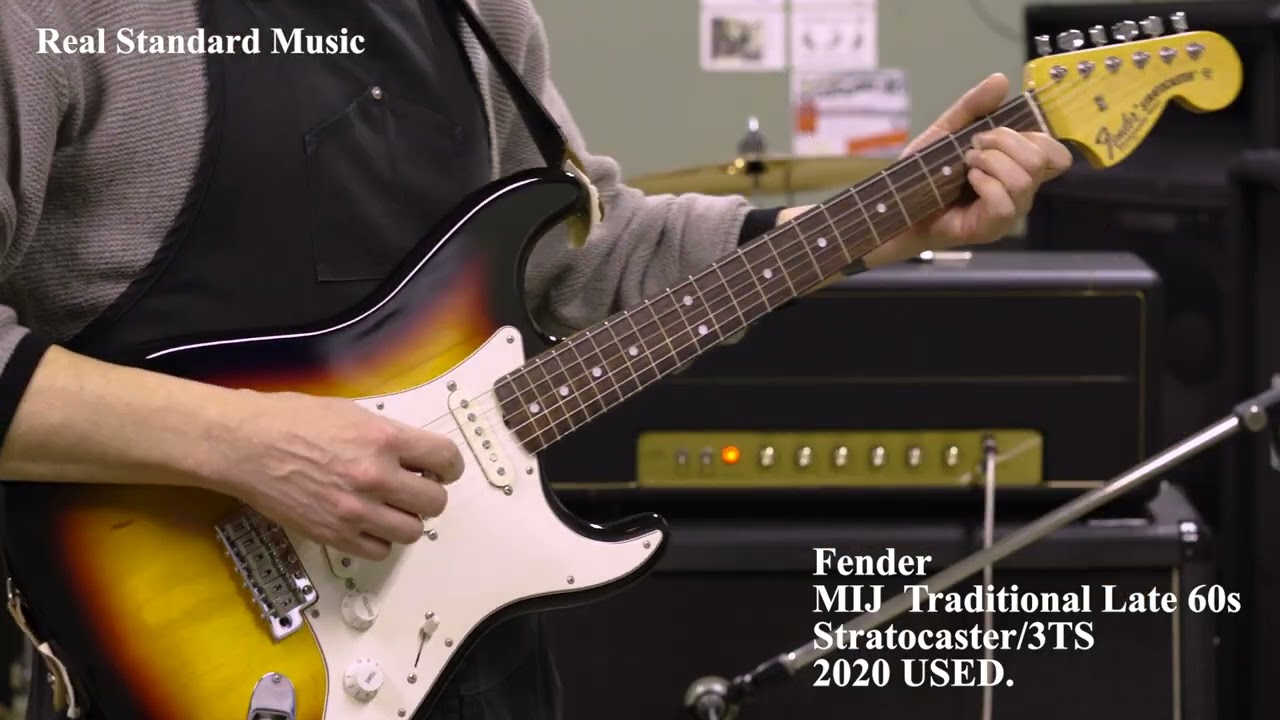 Fender MIJ Traditional Late 60s ST/3TS 2020 USED
