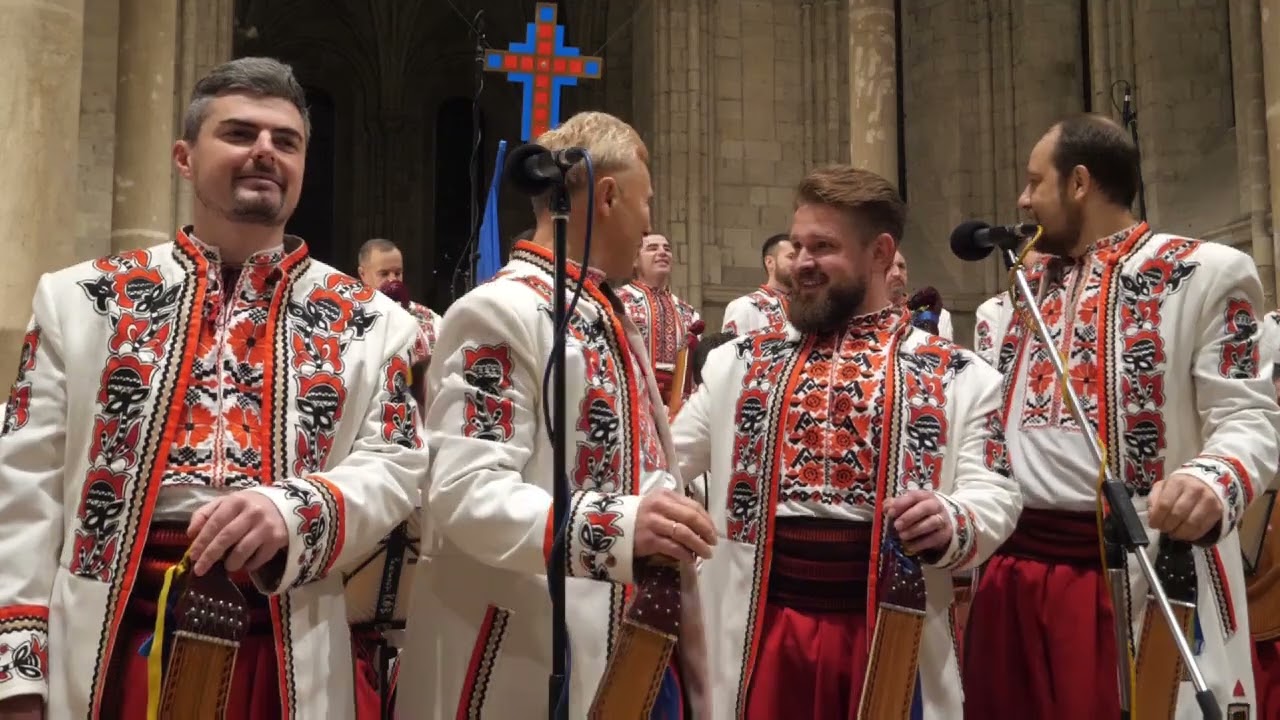 Concert de Noël à Angers des Bandouristes d'Ukraine