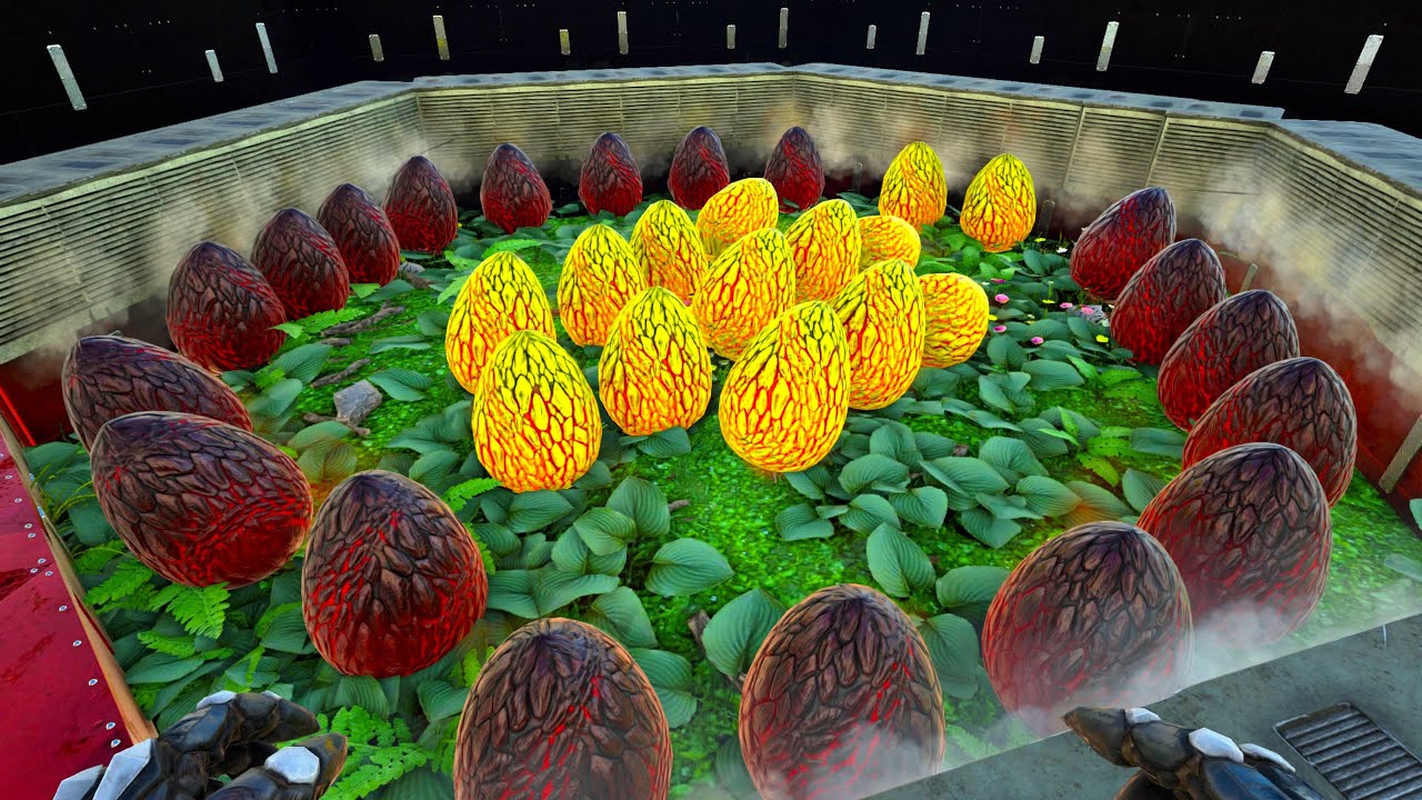 ARK LA NURSERIE - NAISSANCE des BEBES - ADIEU GLITCH sous FONDATIONS - CRYSTAL ISLES - (sur console)