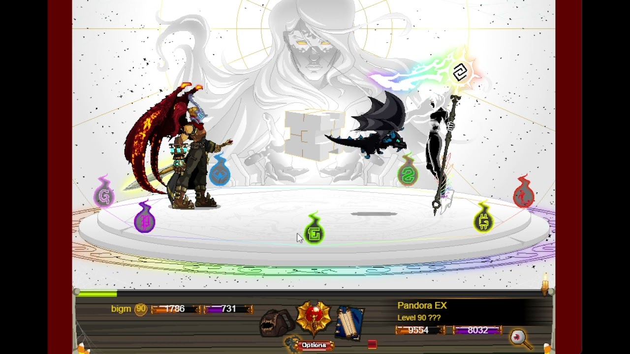 Technomancer vs Pandora EX 203 pt Dragon