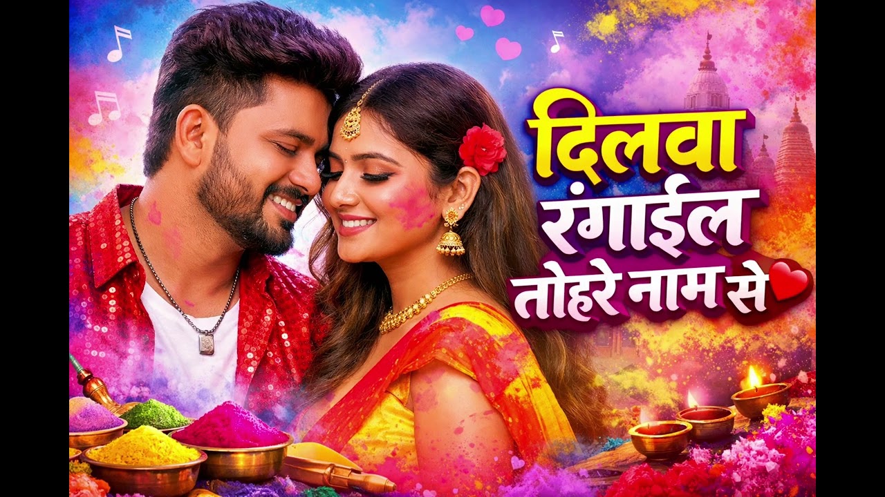 दिलवा रंगाईल तोहरे नाम से ❤️ | Dilwa Rangail Tohre Naam Se | New Bhojpuri Song