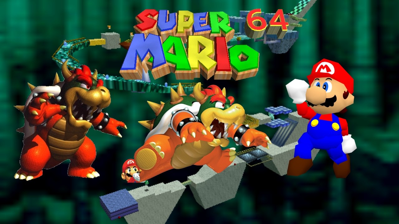 Bowser in der Dunklen Welt (Super Mario 64 part#4)