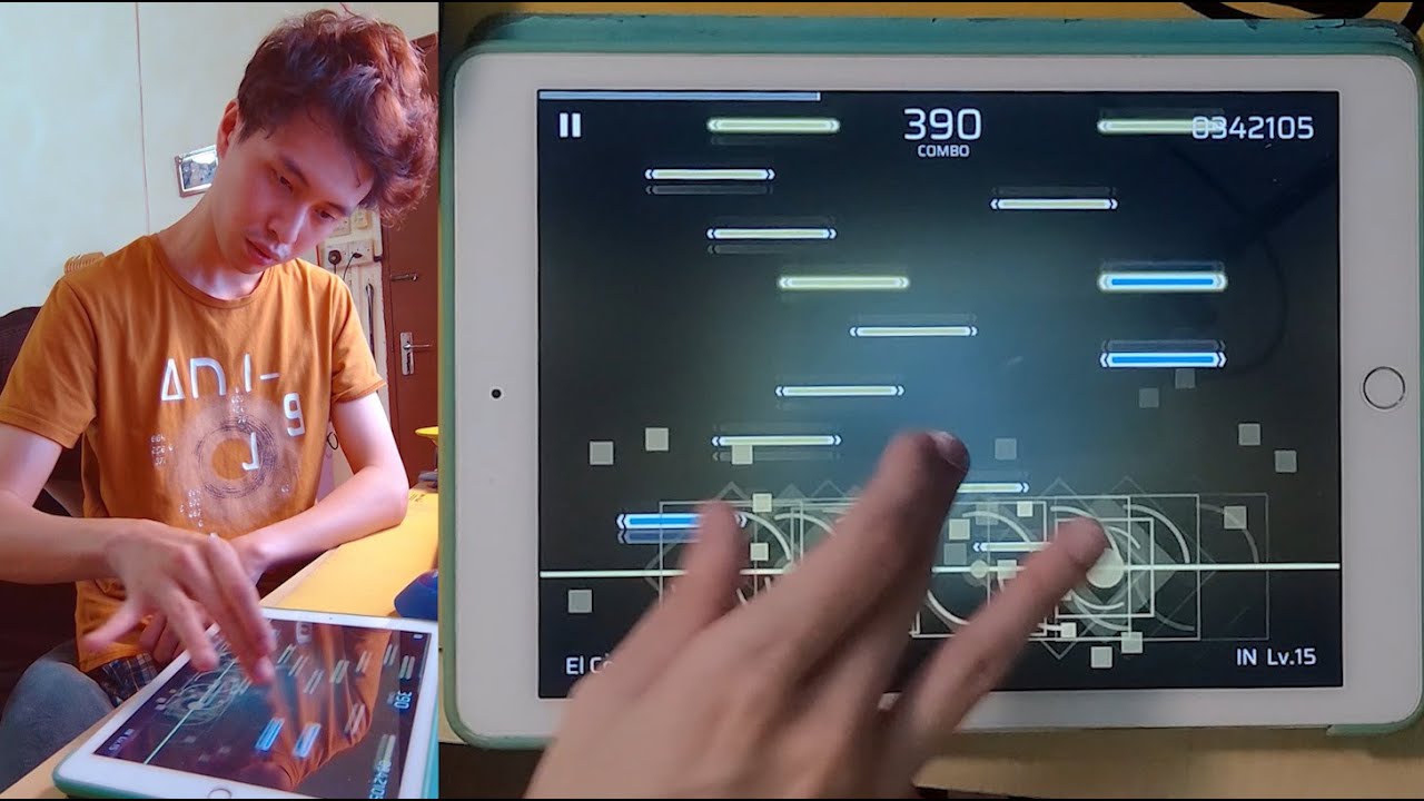 ONE HAND Phigros - Lv.15 El Condor Pasa (Phigros Edit) - ALL PERFECT !!!
