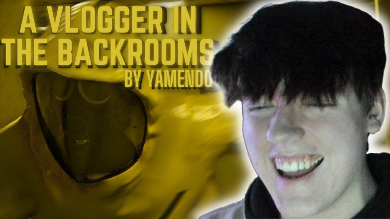 THE FUNNIEST BACKROOMS VIDEO || Hxdrii Reacts to A Vlogger in the Backrooms by Yamendo