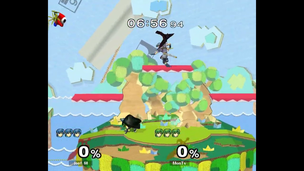 Bigger Fish 18 Pools R1 — jeef 60 ⟮Falco, Marth⟯ vs MonTy ⟮Marth⟯