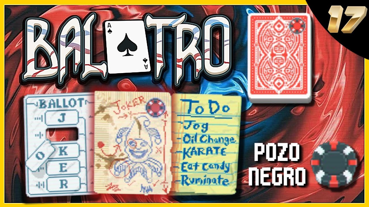 JUGAMOS EL POZO NEGRO(COMODINES ETERNOS)⬛ || BALATRO DEL 0 AL 100%