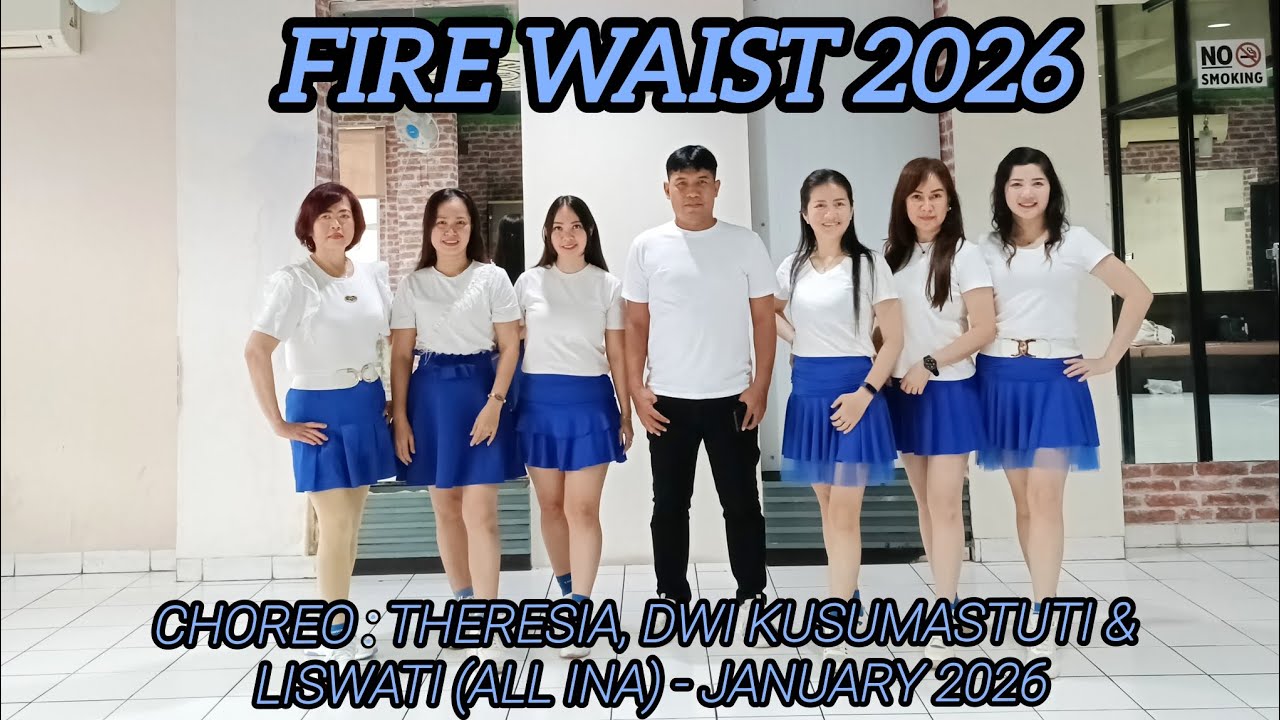 Fire waist 2026//Line Dance //Coach Sugeng//Ceria Dance