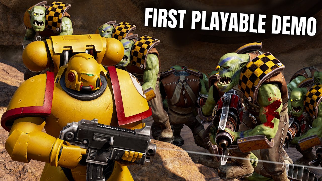 SPACE MARINE on UNREAL ENGINE 5? Fan-Made REMAKE First Look Gameplay!