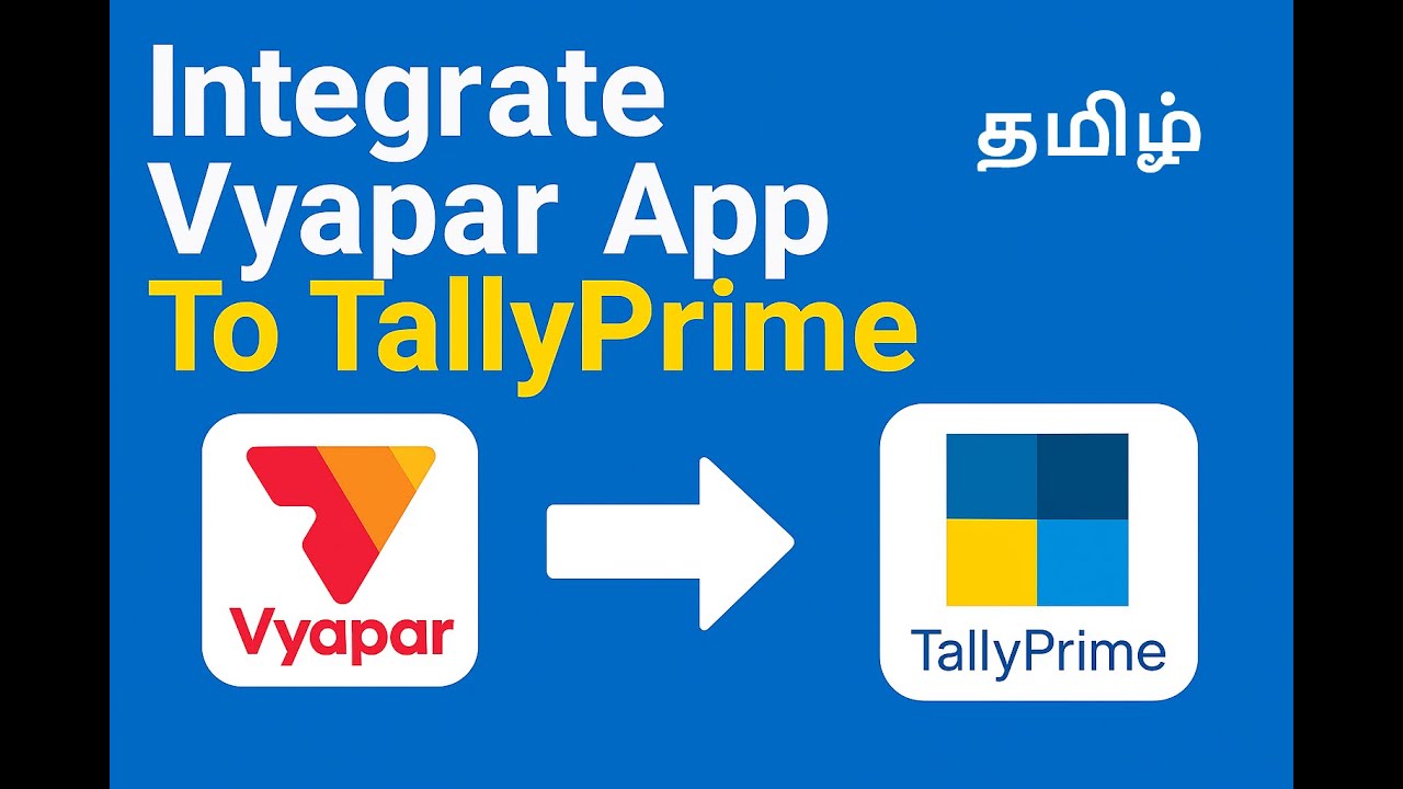 Vyapar to TallyPrime Integration | Vyapar Integration With TallyPrime