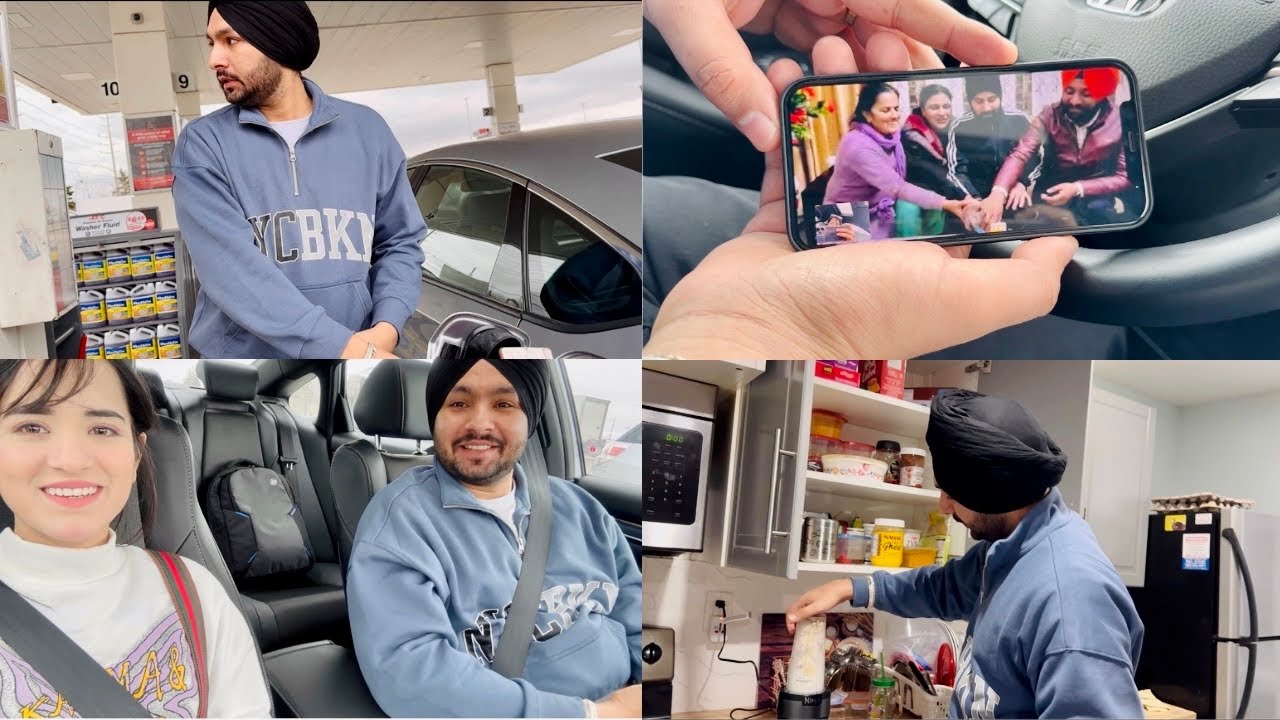Apni Car 🚗 te Pehle din gye Kam te😊🇨🇦 || Morning Shifts in Canada be Like🥺 || @JassArsh