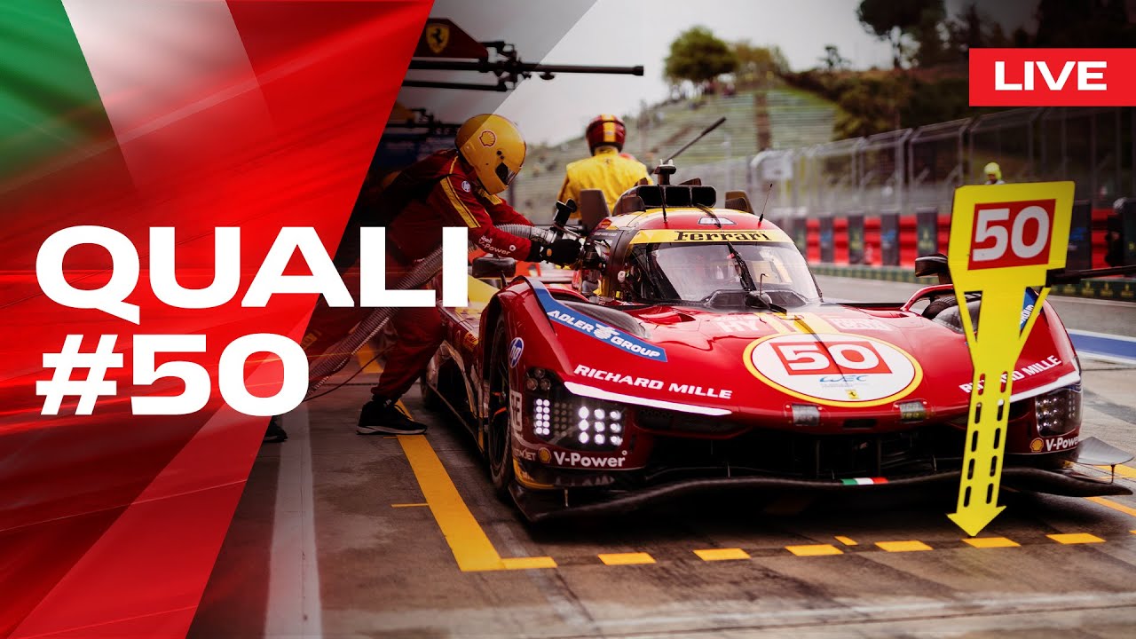 QUALI LIVE Onboard car #50 at 6 Hours of Imola | Ferrari Hypercar