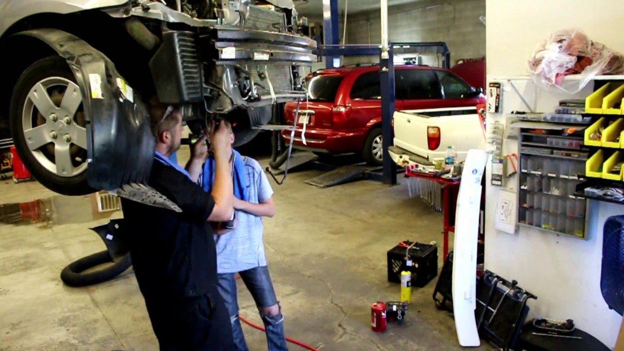 Chevy Aveo complete AC system repair