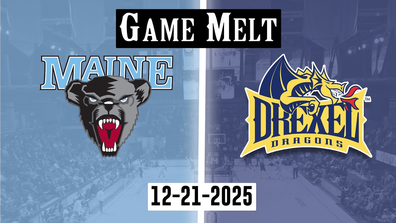 Drexel Men's Basketball vs Maine Full Game Melt 12-21-2025
