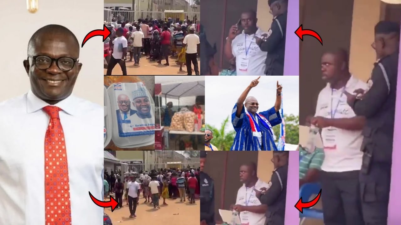 Bryan Acheampong's Team Clàsh with Delegates on Food + Alleged Ken's Boy Càught with Fake Agent ID