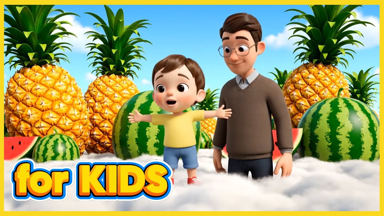 Learn Fruits in the Sky &ndash; Cloud Garden Adventure for Kids