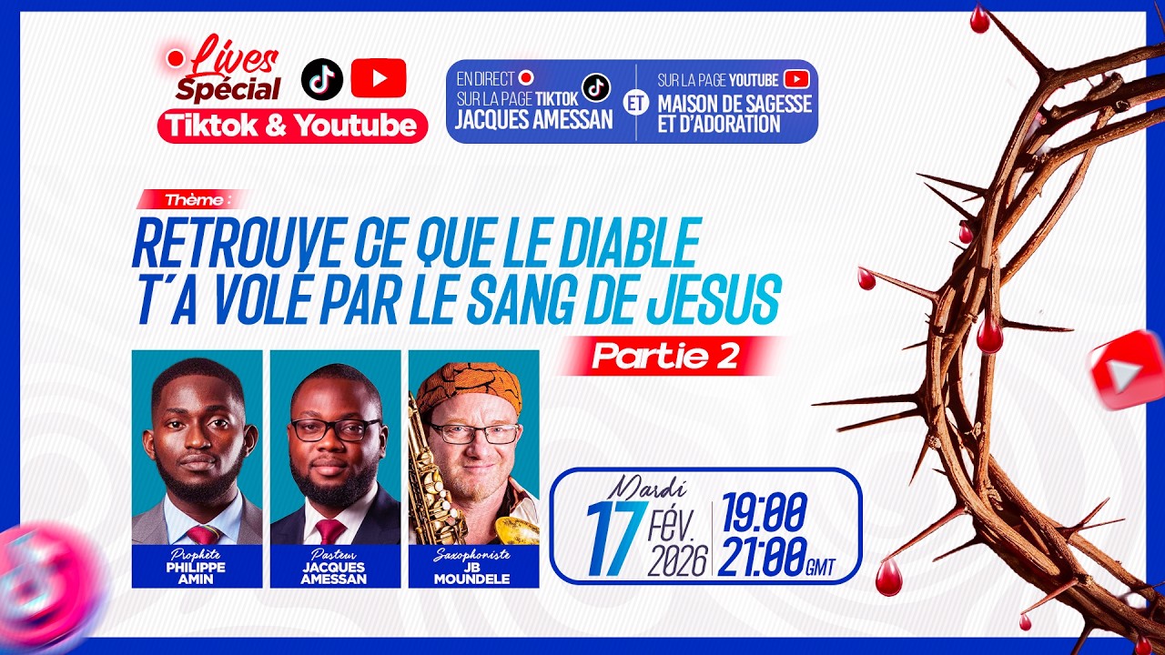 RETROUVE CE QUE LE DIABLE T'A VOLE PAR LE SANG DE JESUS PARTIE 2