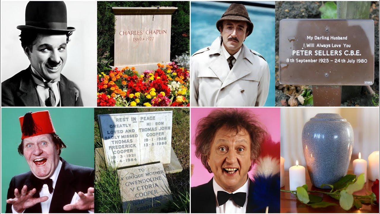 Grave of 27 Legendary British Comedians - Where Are They Buried?