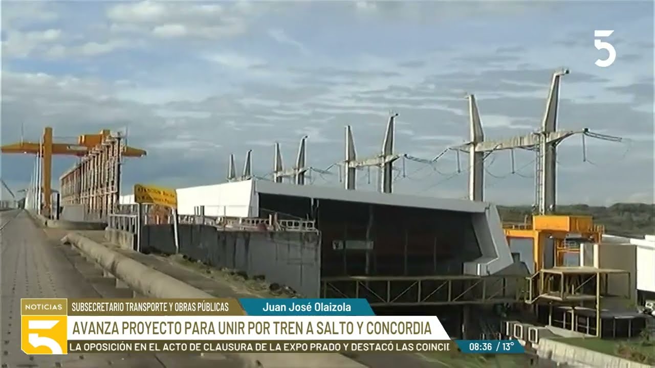 Uruguay y Argentina coordinan acciones para concretar una línea de tren que una Salto y Concordia