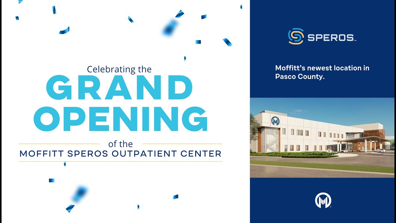 Moffitt Speros Outpatient Center Grand Opening