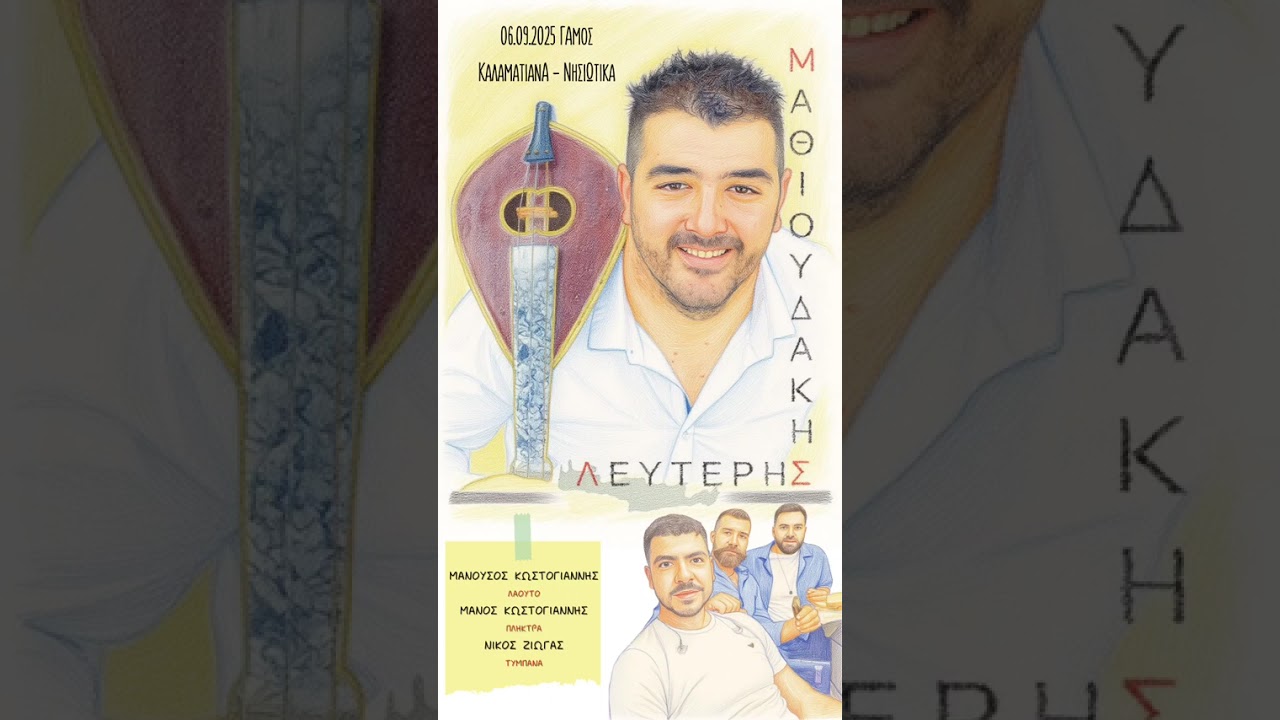 Λευτέρης Μαθιουδάκης - Ο πραματευτής (Live) Καλαματιανά κ Νησιώτικα 
