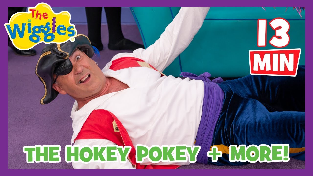The Wiggles 🎶 Hokey Pokey, The Dinosaur Bus (feat. Blippi) & More Fun Toddler Songs Compilation!