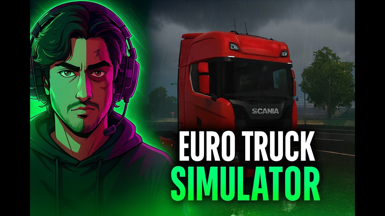 🚚 Euro Truck Simulator 2 – First Time Playing!