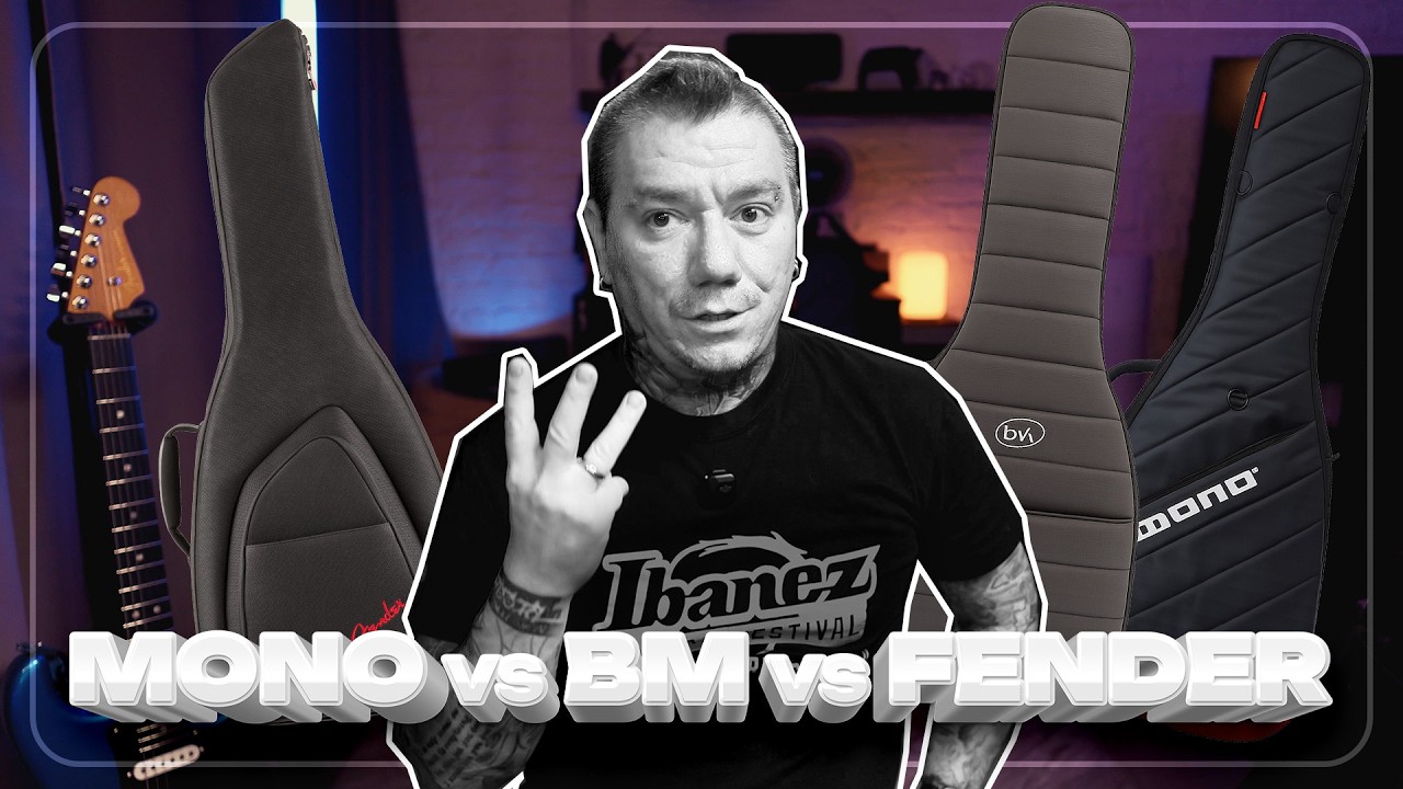 MONO vs BM vs FENDER / Большой обзор чехлов для гитары