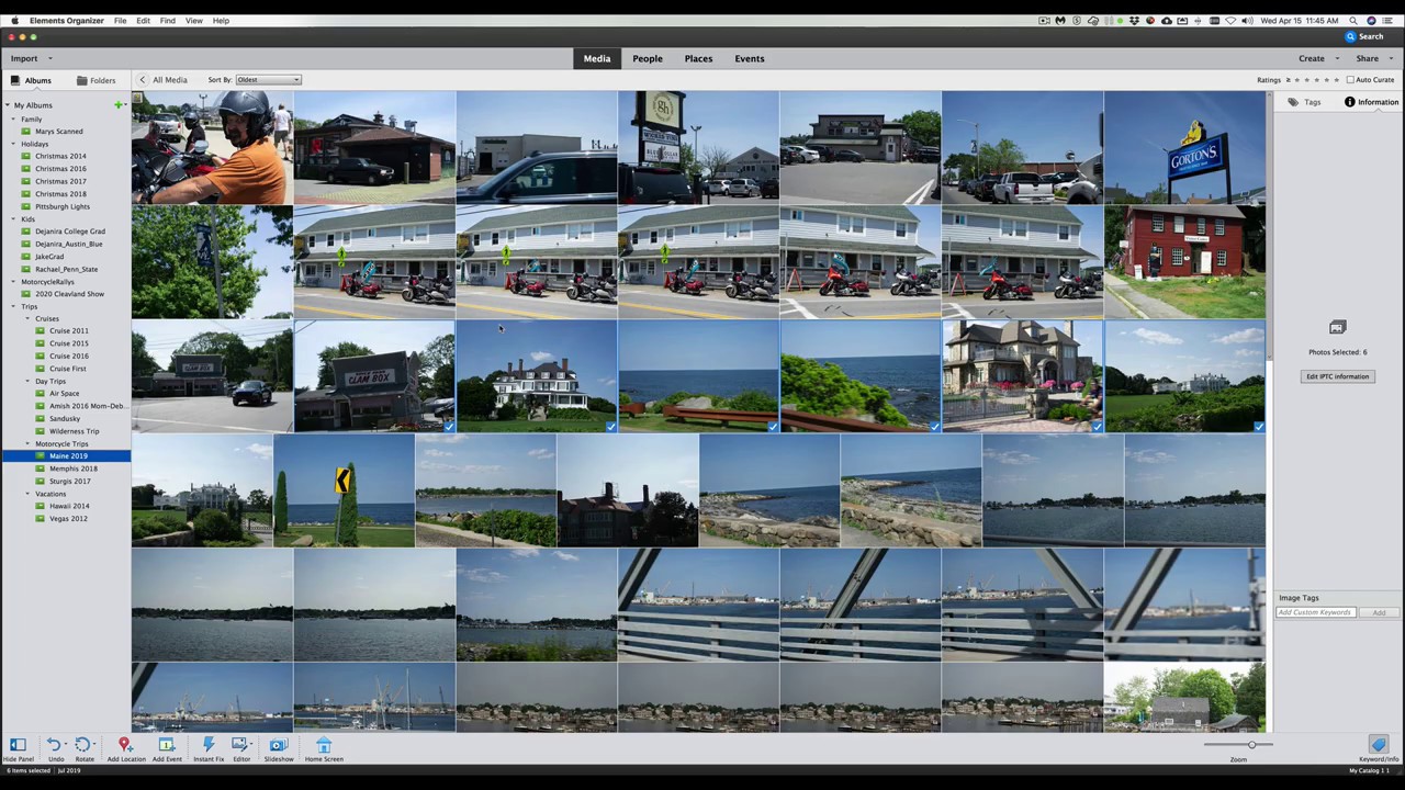 Photoshop Elements 2020 Organizer
