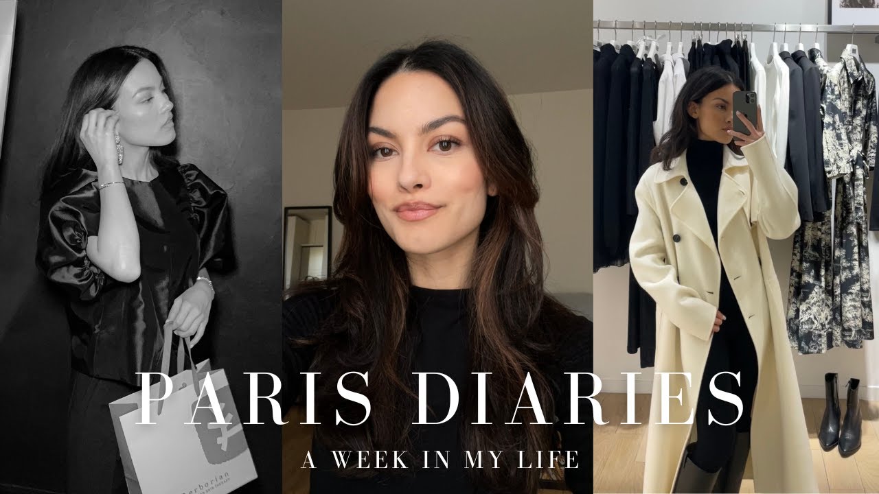 PARIS DIARIES | Everyday makeup, spring fashion try-on haul & more!