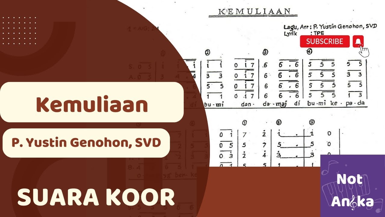 Lagu Kemuliaan Arr. P. Yustin Genohon, SVD oleh Koor GEMATRUS Tukuneno