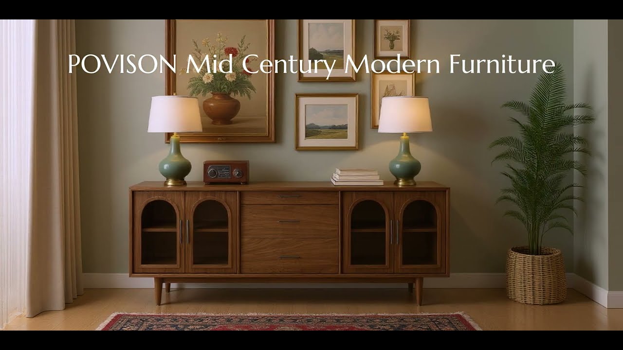 Mid-Century Modern, A Poem in Wood and Glass