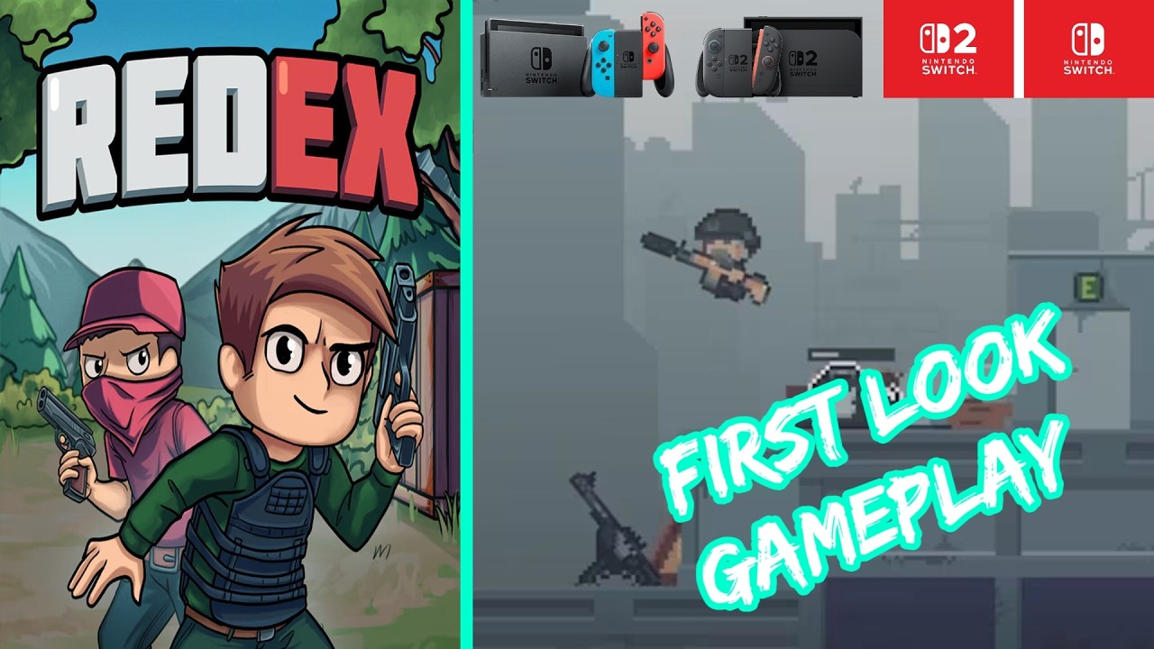 REDEX – Nintendo Switch / Switch 2 Gameplay